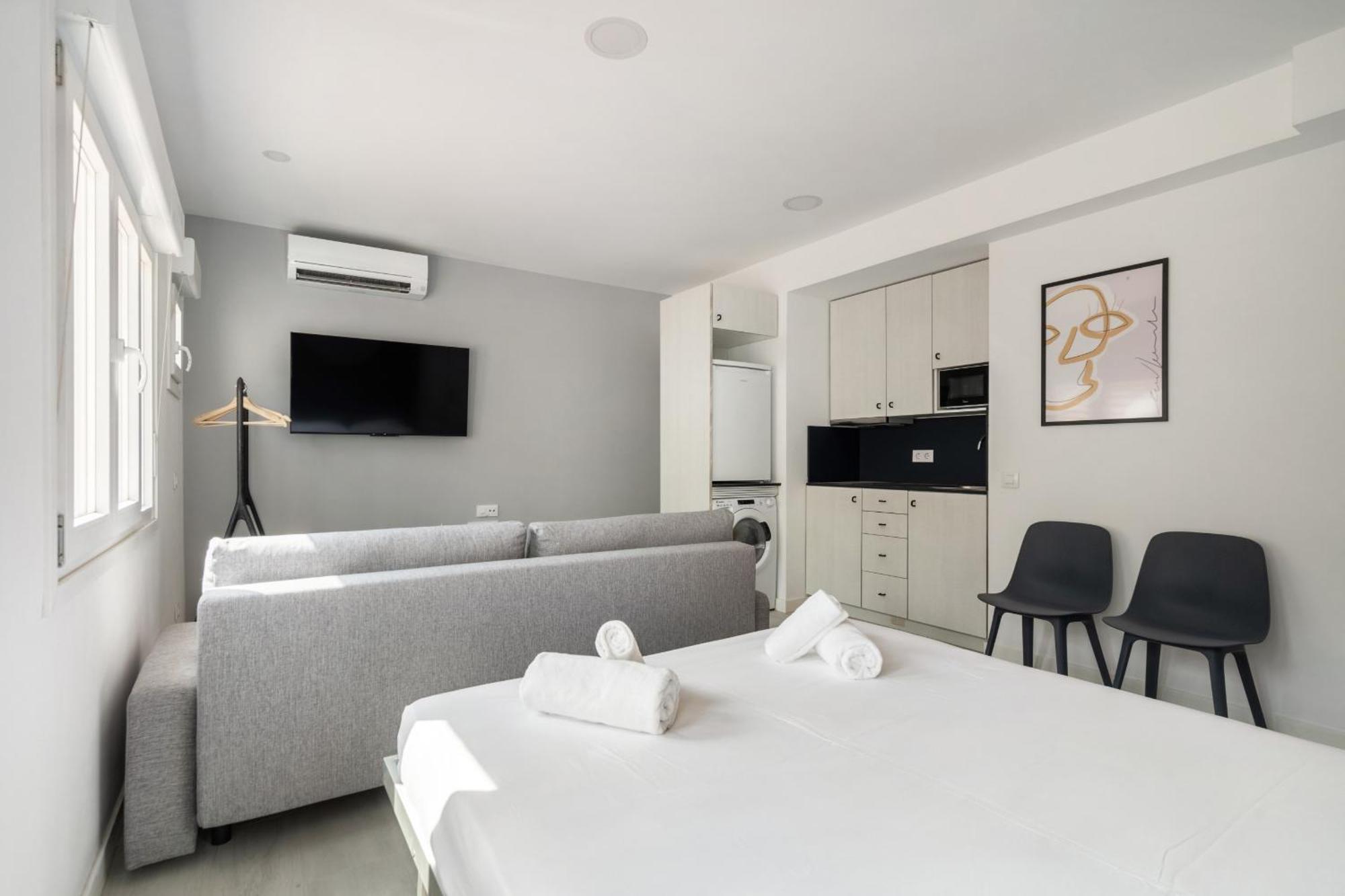 Madrid Riverside Studios Con Parking Incluido Alquiler Temporal Exterior photo