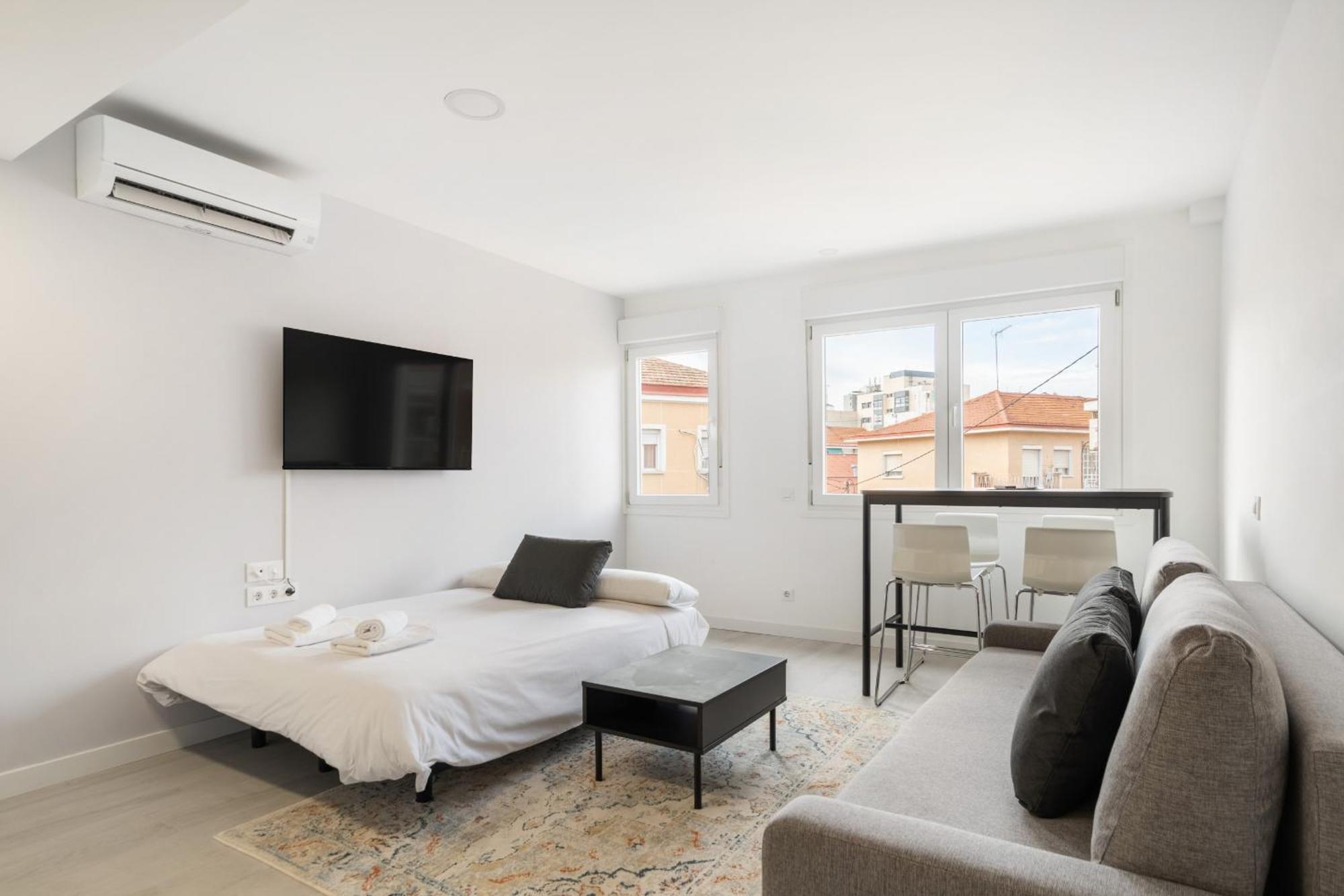 Madrid Riverside Studios Con Parking Incluido Alquiler Temporal Exterior photo