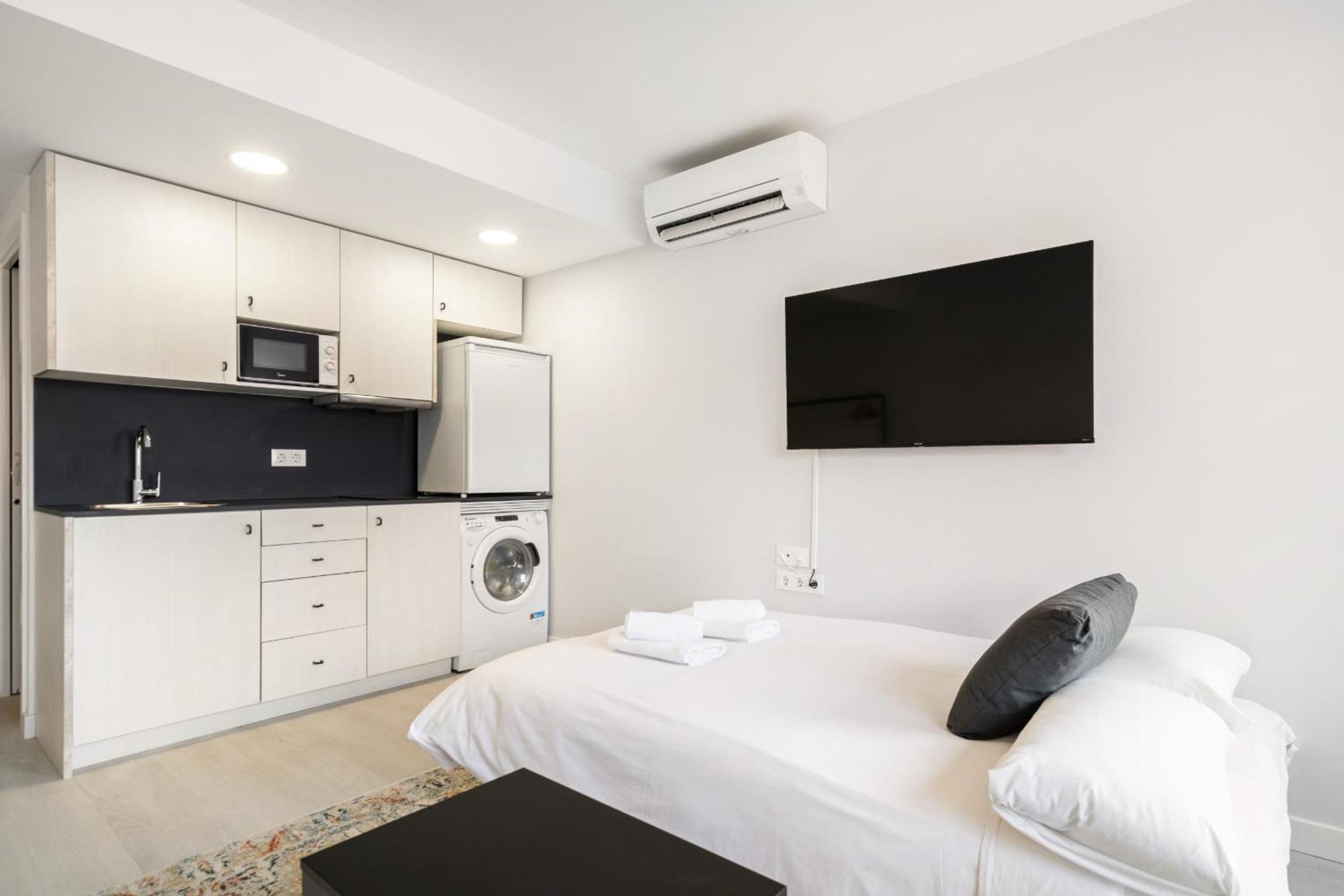 Madrid Riverside Studios Con Parking Incluido Alquiler Temporal Exterior photo