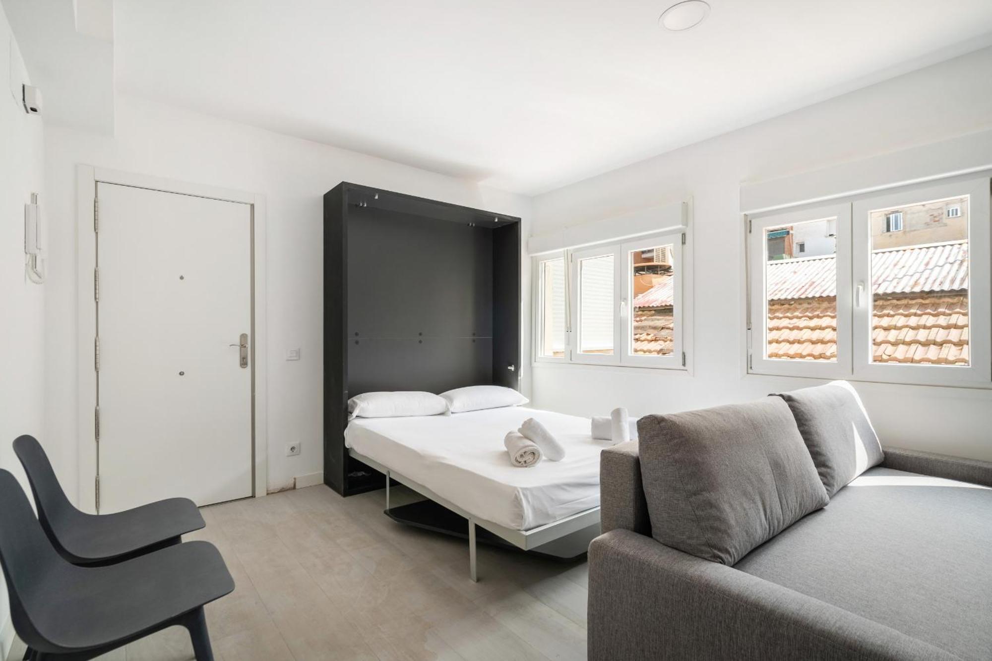 Madrid Riverside Studios Con Parking Incluido Alquiler Temporal Exterior photo
