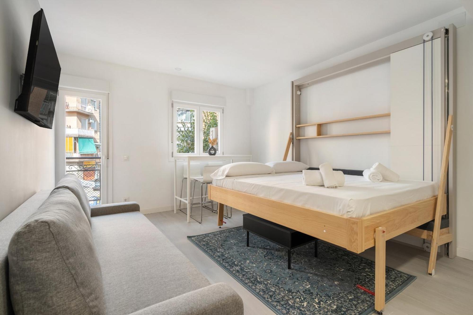 Madrid Riverside Studios Con Parking Incluido Alquiler Temporal Exterior photo